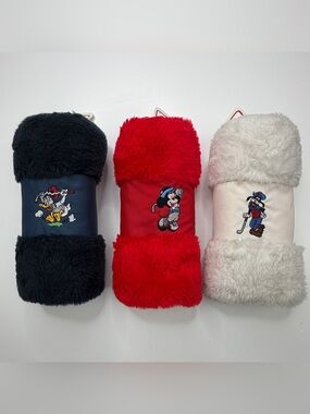 RARE vintage Walt Disney World plush barrel golf club headcovers set of 3 GUC